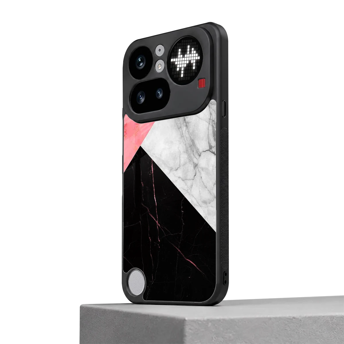 Luxe Trio nothing phone 4a pro mobile cover | shockproof glass phone case