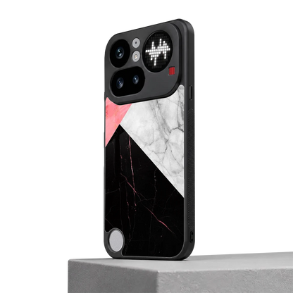 Luxe Trio nothing phone 4a pro mobile cover | shockproof glass phone case