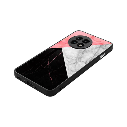 Luxe Trio stylish phone case for oneplus 13r | glossy glass and slim fit