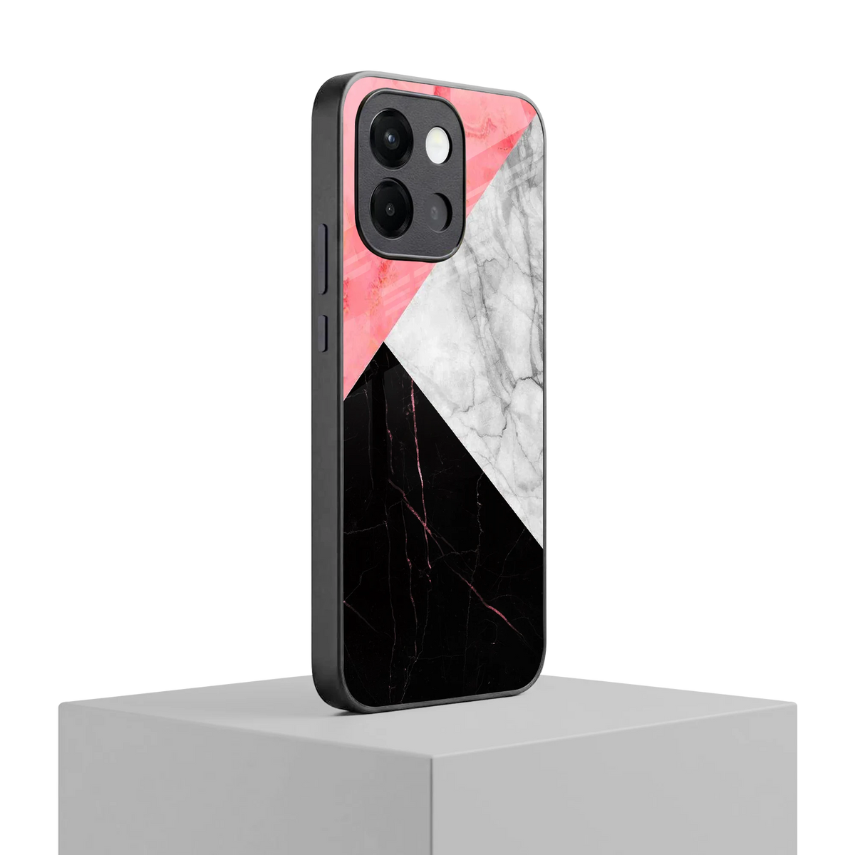 Luxe Trio oneplus 13s mobile cover | shockproof glass phone case