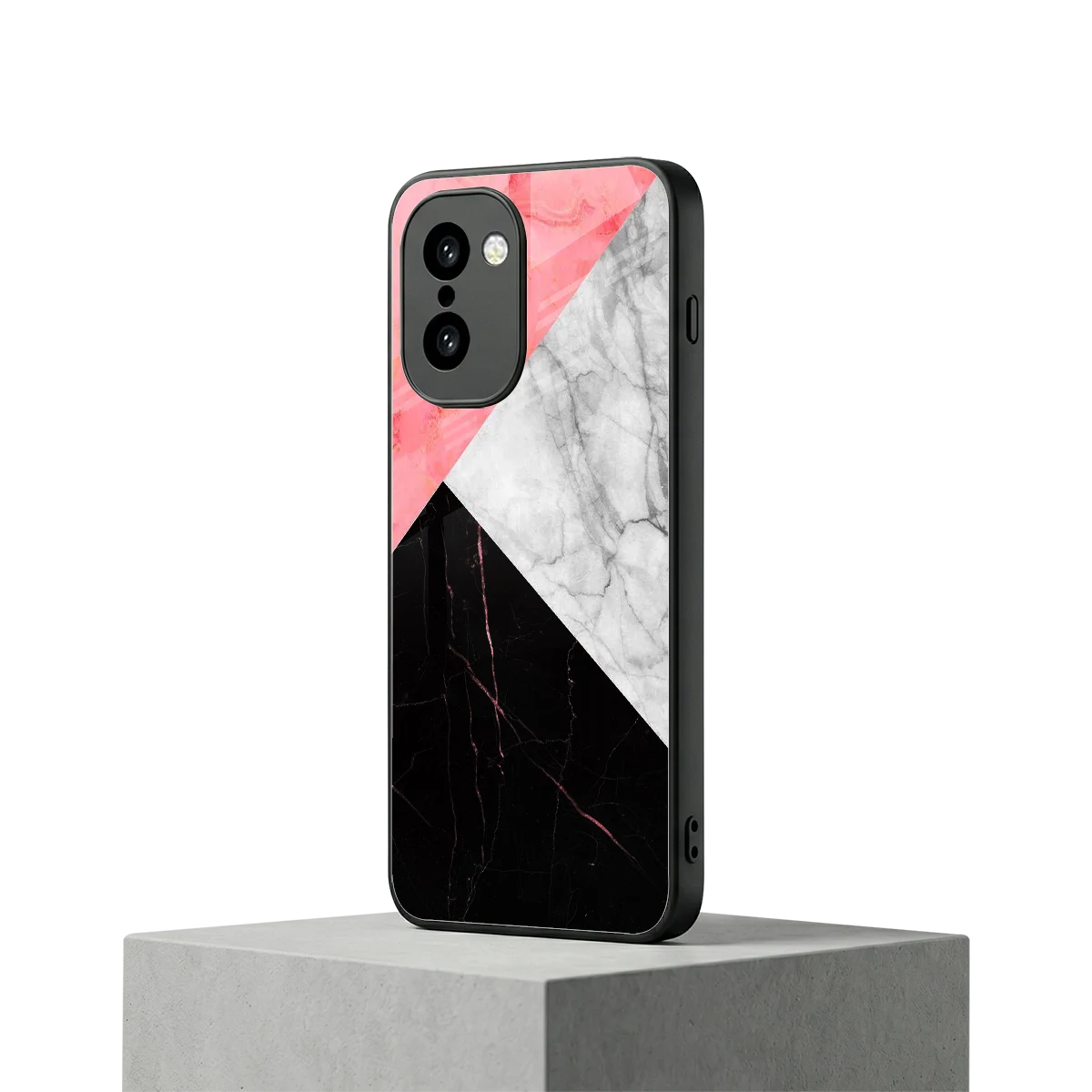 Luxe Trio oneplus 15r mobile cover | shockproof glass phone case