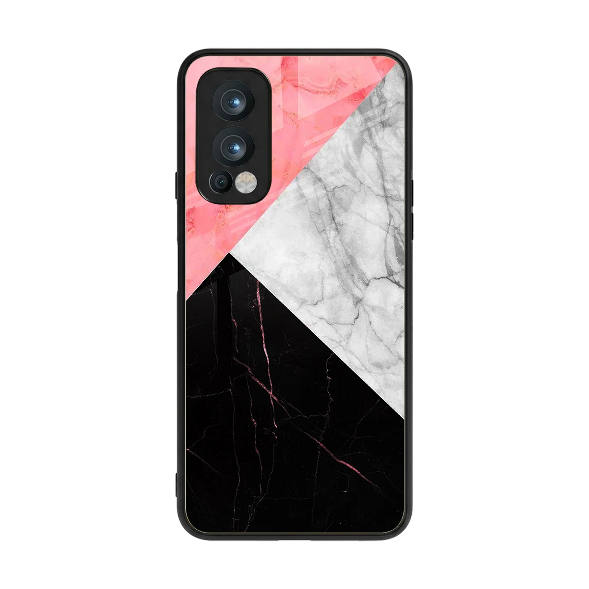 Luxe Trio back phone cover | glass case for oneplus nord 2