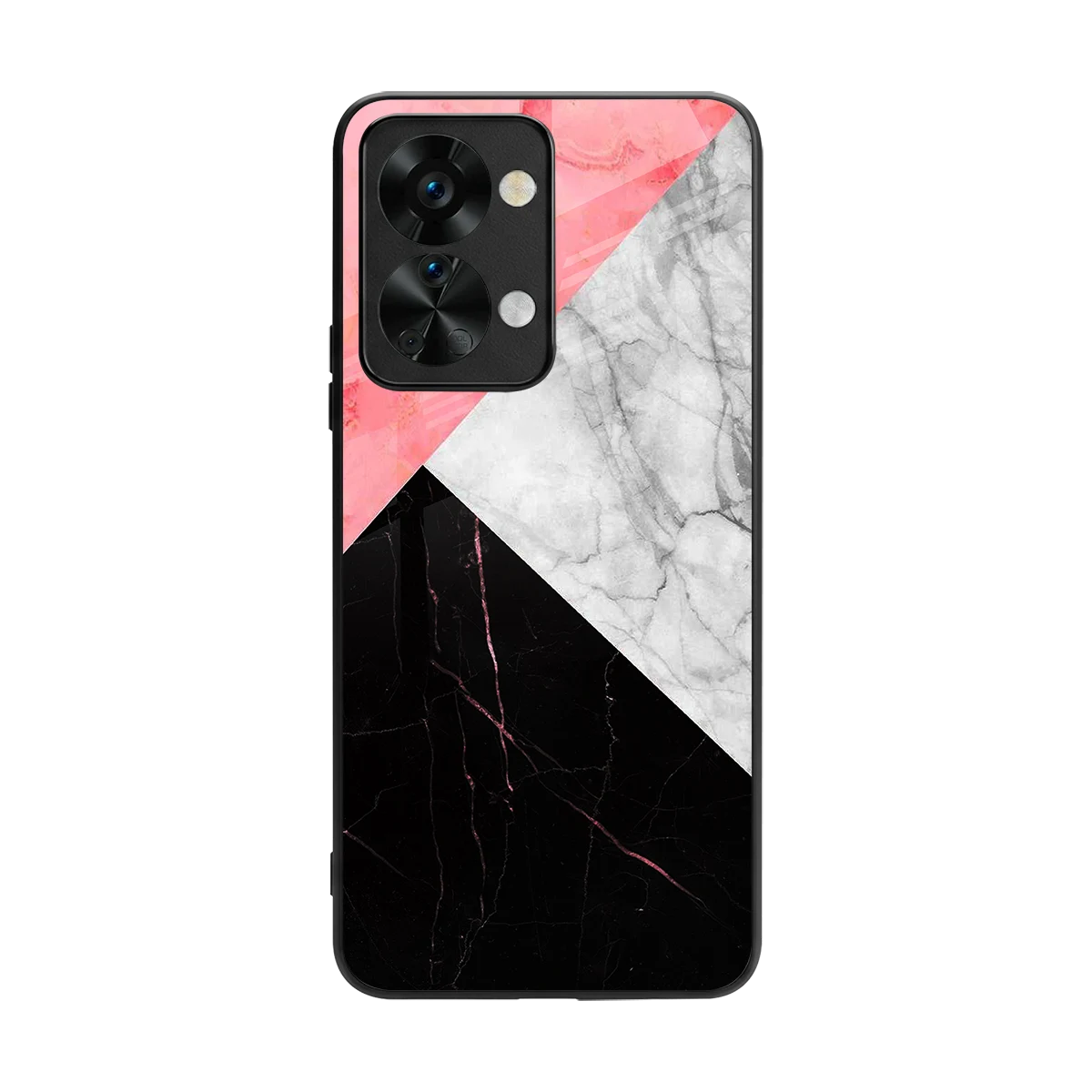 Luxe Trio back phone cover | glass case for oneplus nord 2t