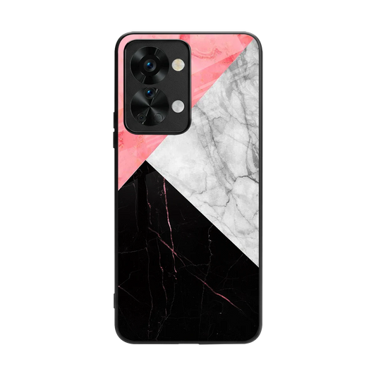 Luxe Trio back phone cover | glass case for oneplus nord 2t