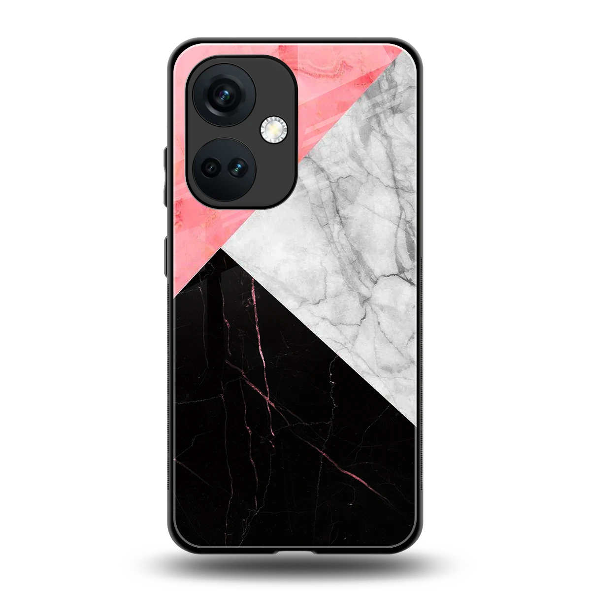Luxe Trio back phone cover | glass case for oneplus nord ce 3