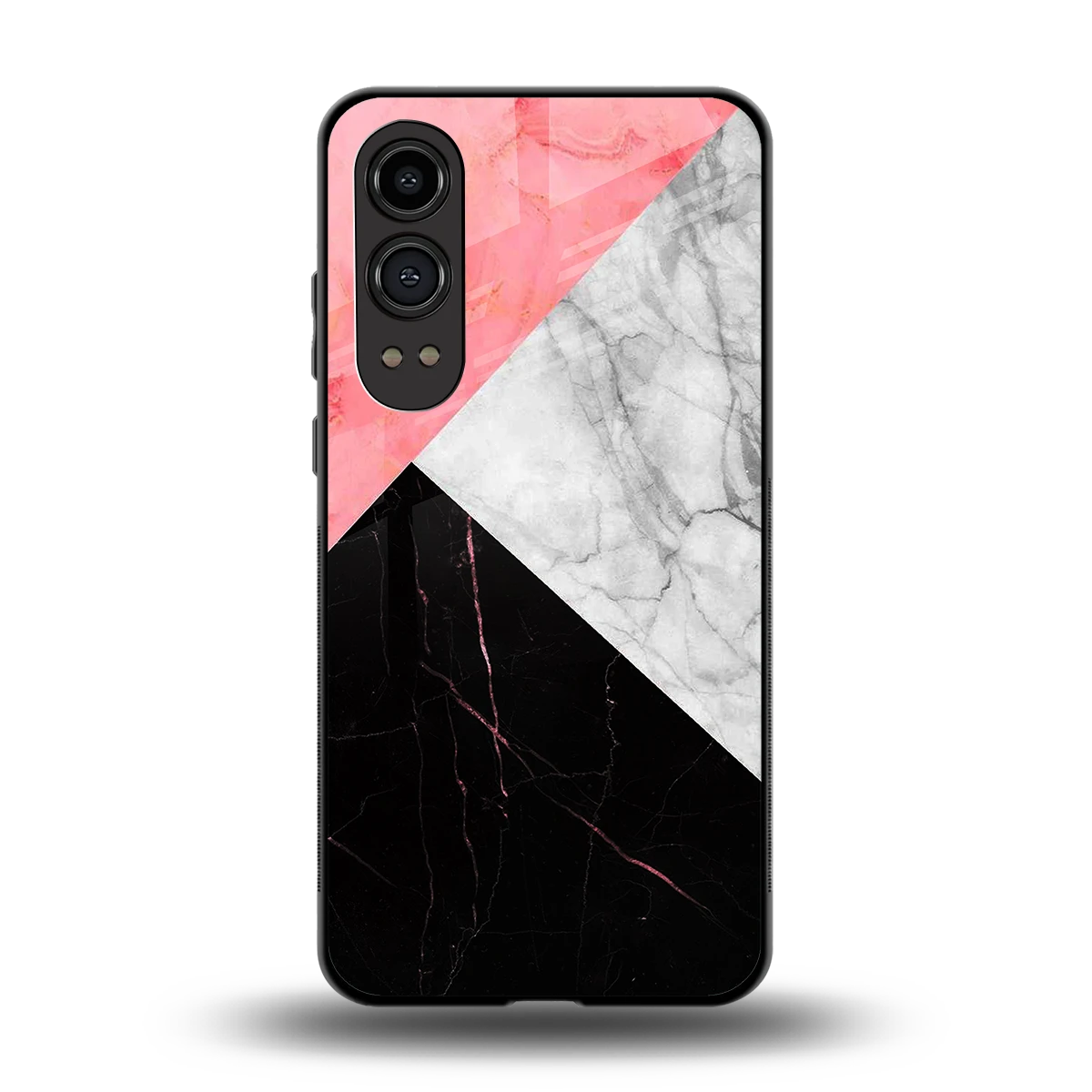 Luxe Trio back phone cover | glass case for oneplus nord ce 4 lite