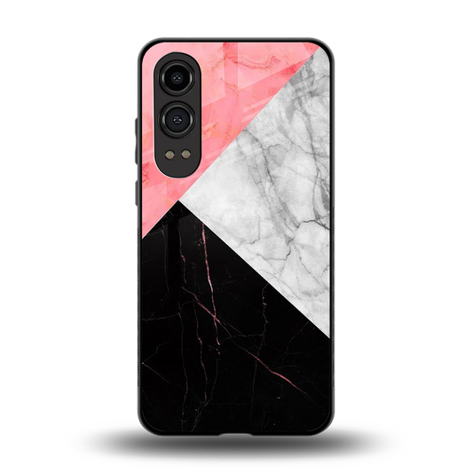 Luxe Trio back phone cover | glass case for oneplus nord ce 4 lite