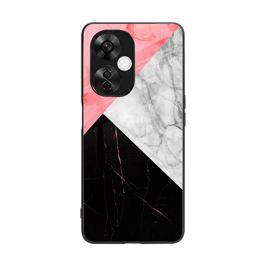 Luxe Trio back phone cover | glass case for oneplus nord ce 3 lite