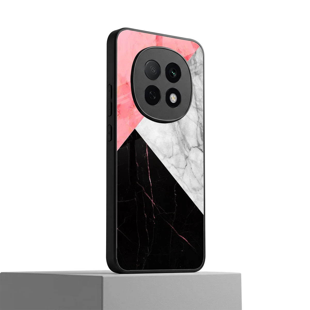 Luxe Trio oppo f29 pro 5g mobile cover | shockproof glass phone case
