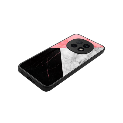Luxe Trio stylish phone case for oppo f29 pro 5g | glossy glass and slim fit