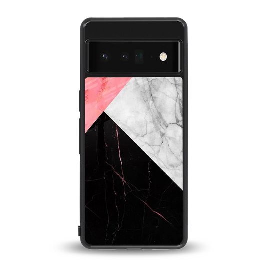 Luxe Trio back phone cover | glass case for google pixel 6 pro