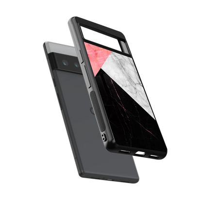 Luxe Trio sleek google pixel 6 pro cover with tempered glass back and TPU edges