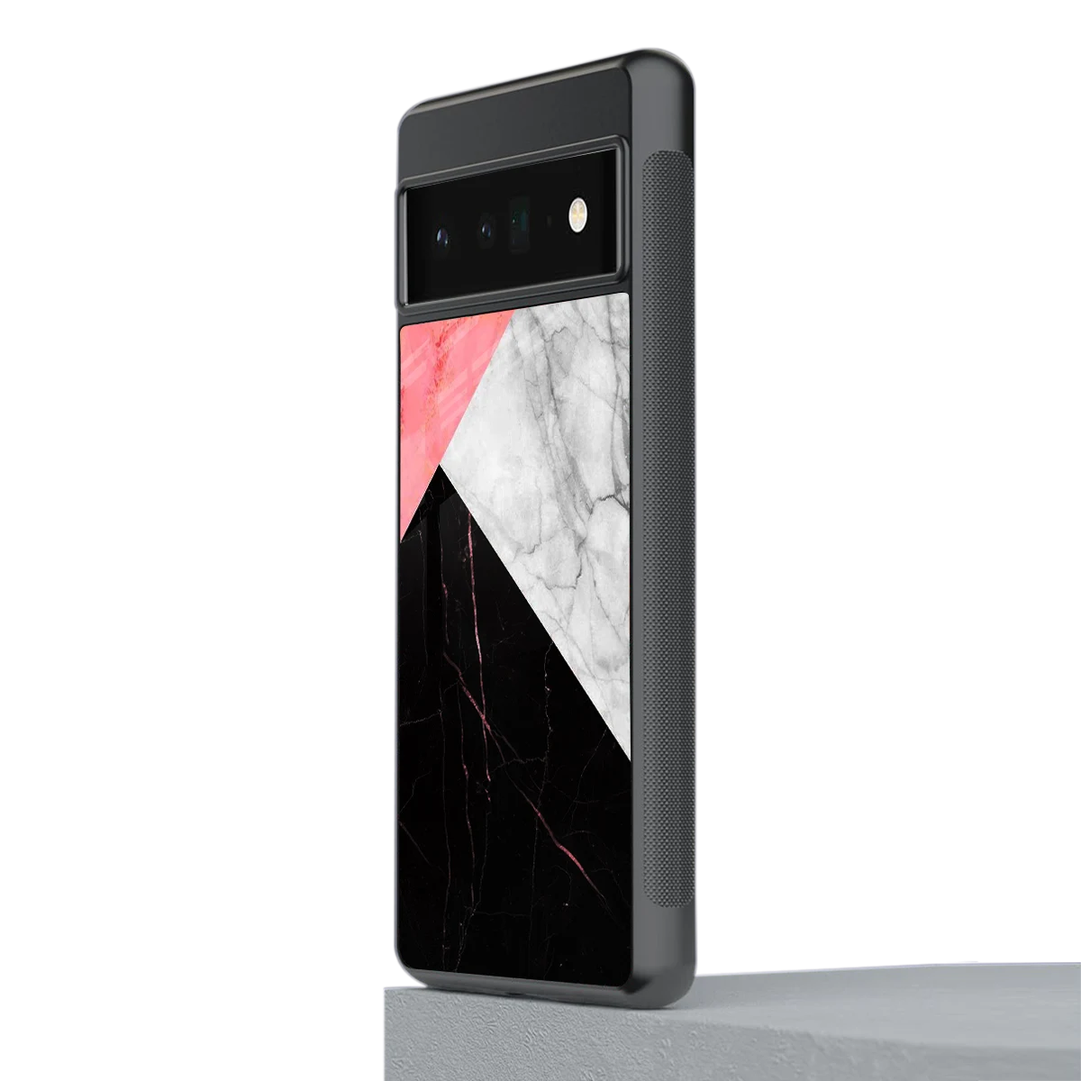 Luxe Trio stylish phone case for google pixel 6 pro | glossy glass and slim fit