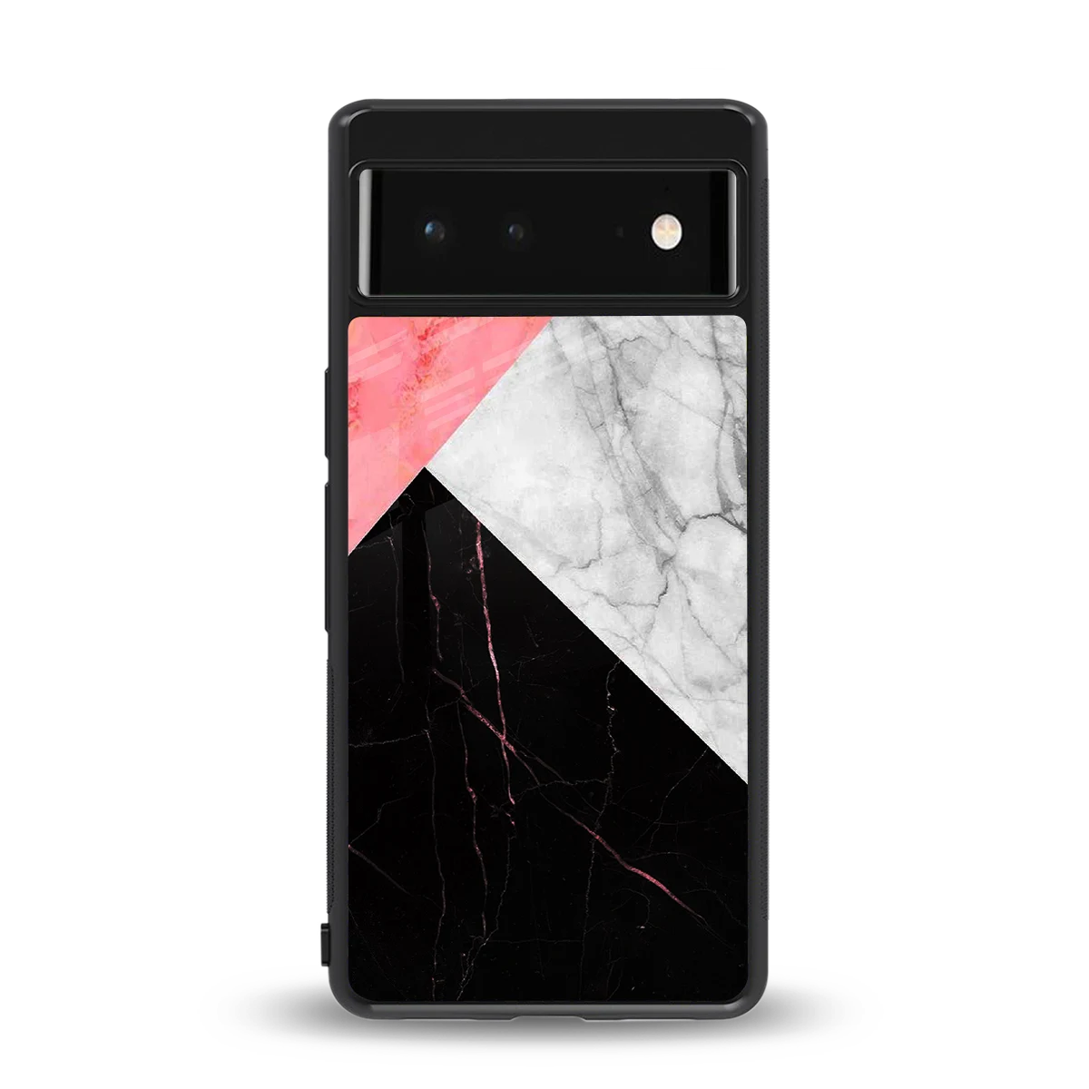 Luxe Trio back phone cover | glass case for google pixel 6a