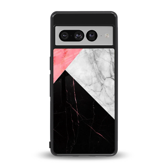 Luxe Trio back phone cover | glass case for google pixel 7 pro