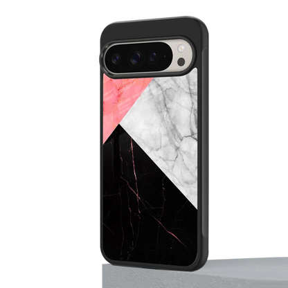 Luxe Trio google pixel 9 pro mobile cover | shockproof glass phone case