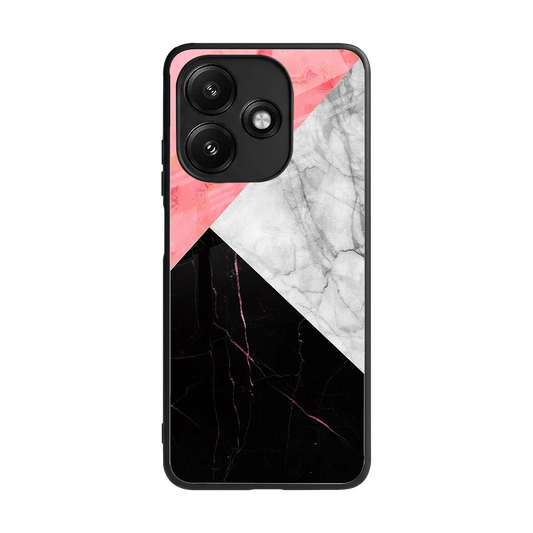 Luxe Trio back phone cover | glass case for redmi 12 5g