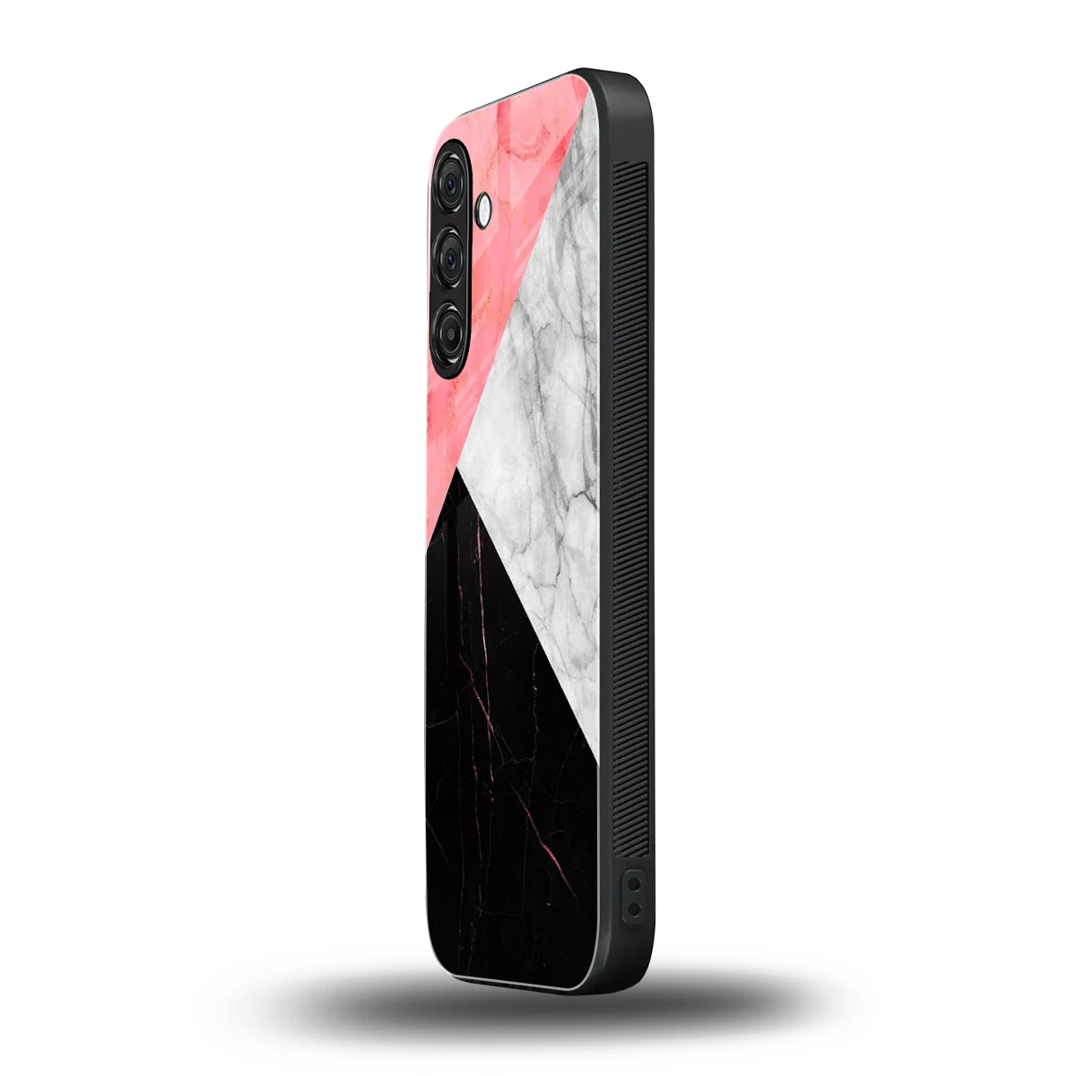 Luxe Trio samsung galaxy a55 5g mobile cover | shockproof glass phone case