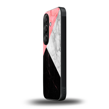 Luxe Trio samsung galaxy s24 mobile cover | shockproof glass phone case