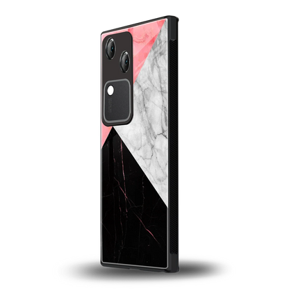 Luxe Trio vivo v30 mobile cover | shockproof glass phone case