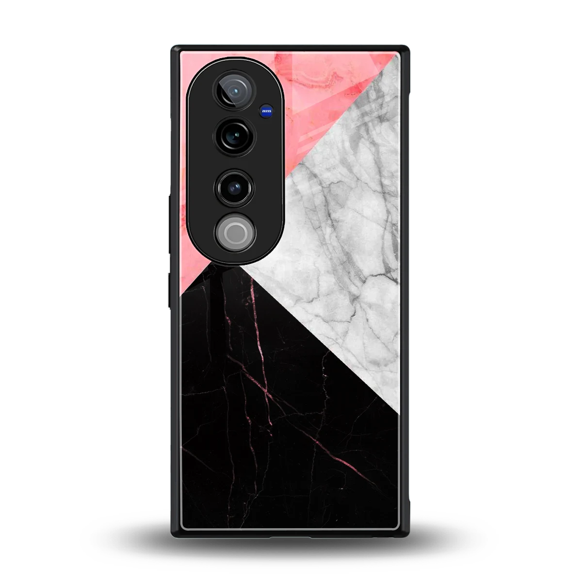 Luxe Trio back phone cover | glass case for vivo v40 pro