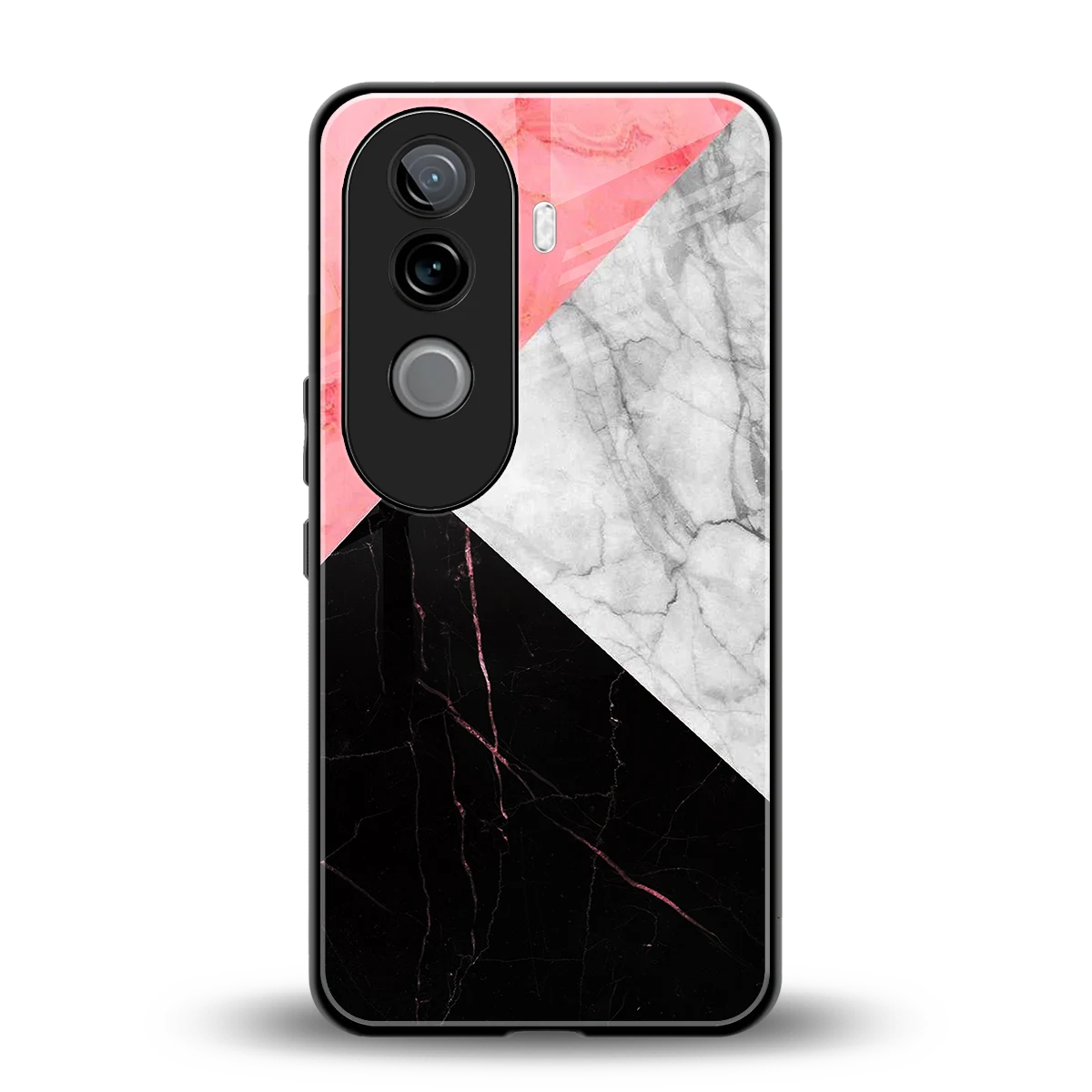 Luxe Trio back phone cover | glass case for vivo v40e