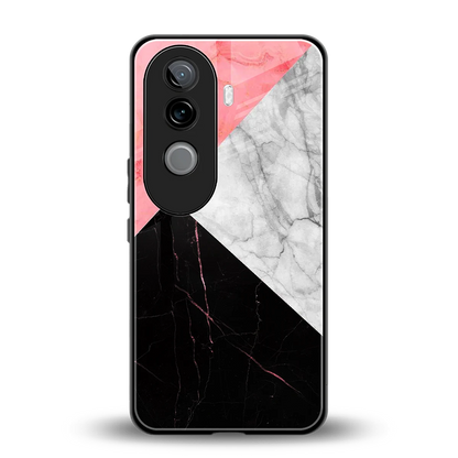 Luxe Trio back phone cover | glass case for vivo v40e