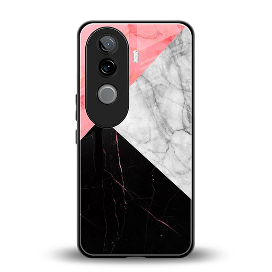 Luxe Trio back phone cover | glass case for vivo v40e