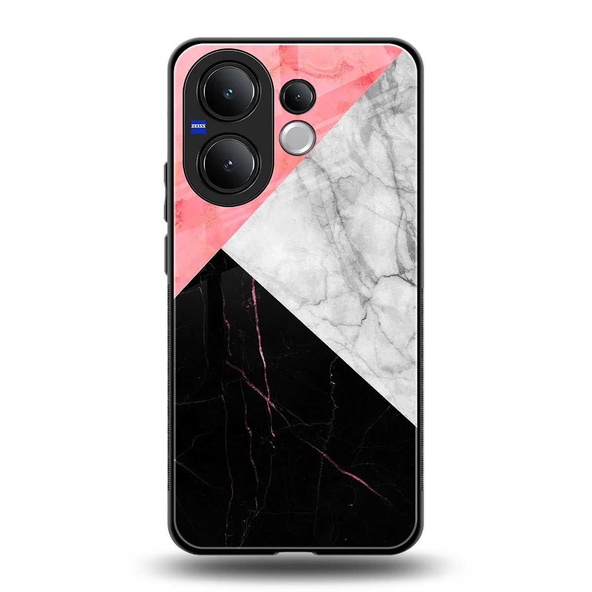 Luxe Trio back phone cover | glass case for vivo v60