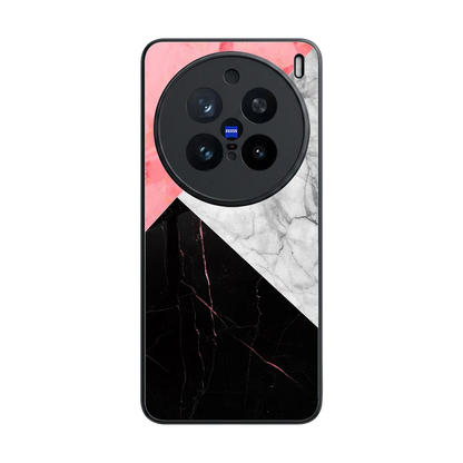 Luxe Trio back phone cover | glass case for vivo x200 pro