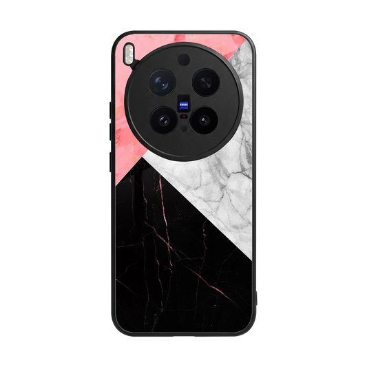 Luxe Trio back phone cover | glass case for vivo x300 pro