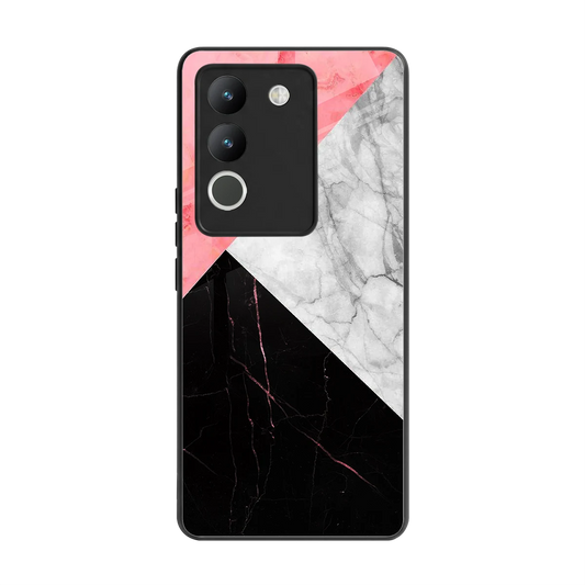 Luxe Trio back phone cover | glass case for vivo y200 5g