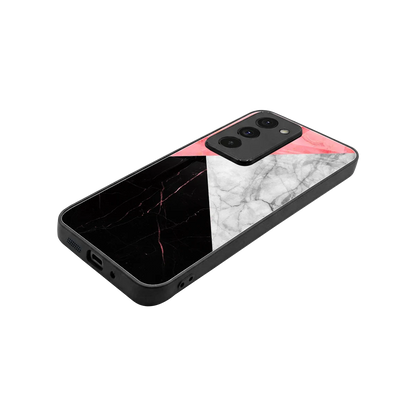 Luxe Trio stylish phone case for redmi 15 5g | glossy glass and slim fit