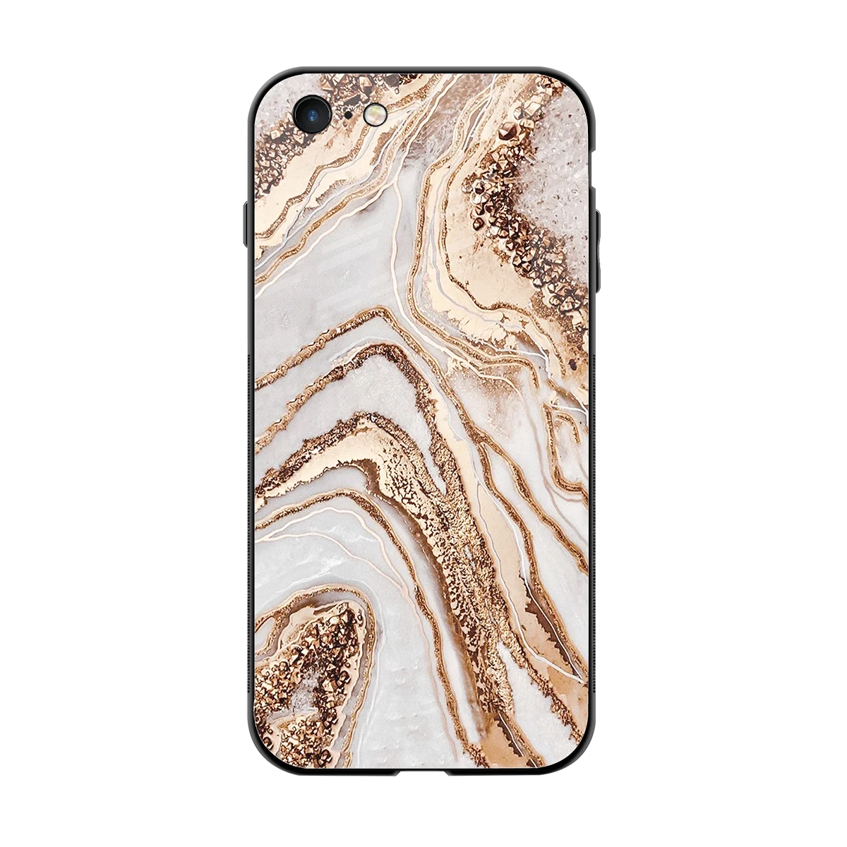 Luxe White back phone cover | glass case for iphone 6