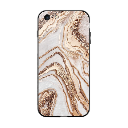 Luxe White back phone cover | glass case for iphone 6s plus