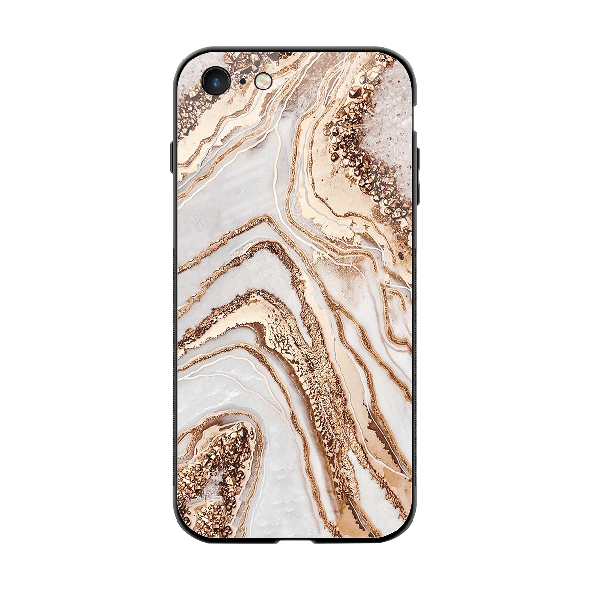 Luxe White back phone cover | glass case for iphone 7