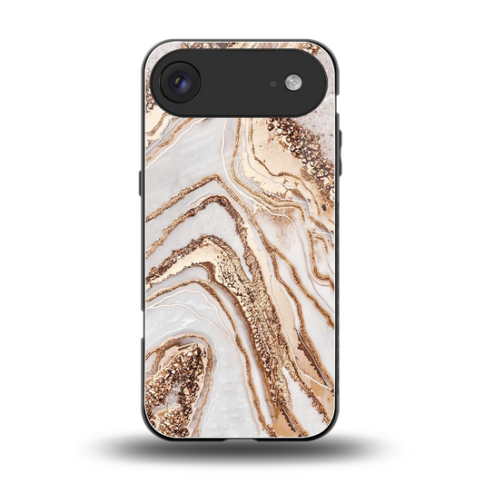 Luxe White back phone cover | glass case for iphone air
