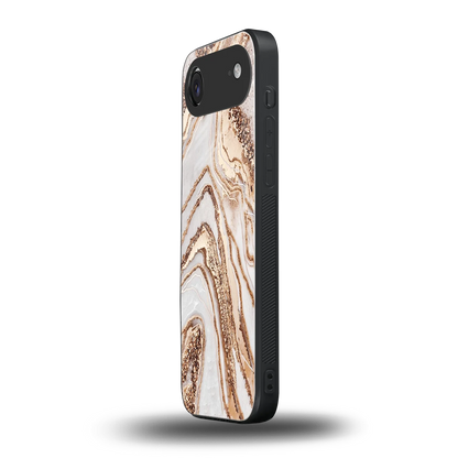 Luxe White iphone air mobile cover | shockproof glass phone case