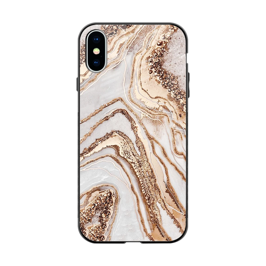 Luxe White back phone cover | glass case for iphone x
