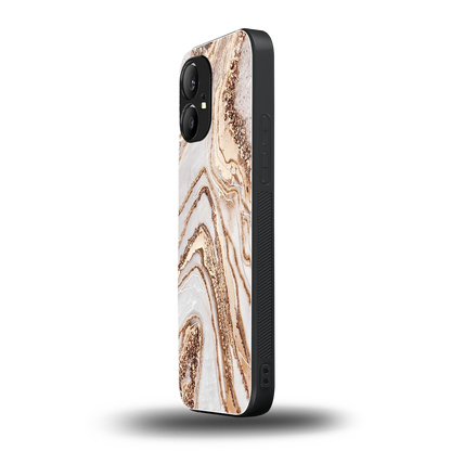 Luxe White nothing phone 1 mobile cover | shockproof glass phone case