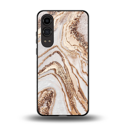 Luxe White back phone cover | glass case for oneplus nord ce 4 lite