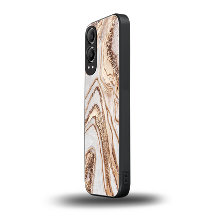 Luxe White oneplus nord ce 4 lite mobile cover | shockproof glass phone case