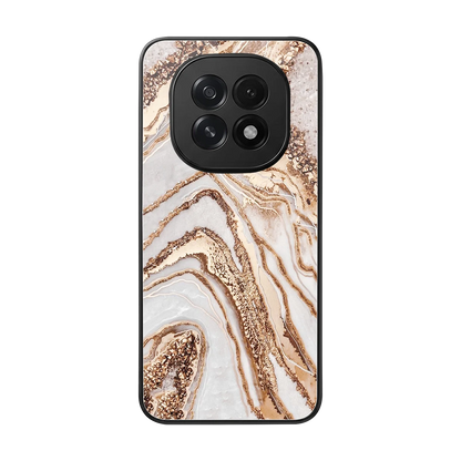 Luxe White back phone cover | glass case for oppo f29 5g