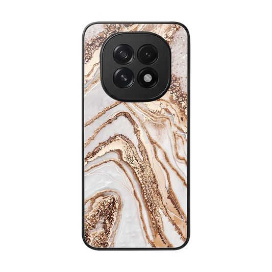 Luxe White back phone cover | glass case for oppo f29 5g