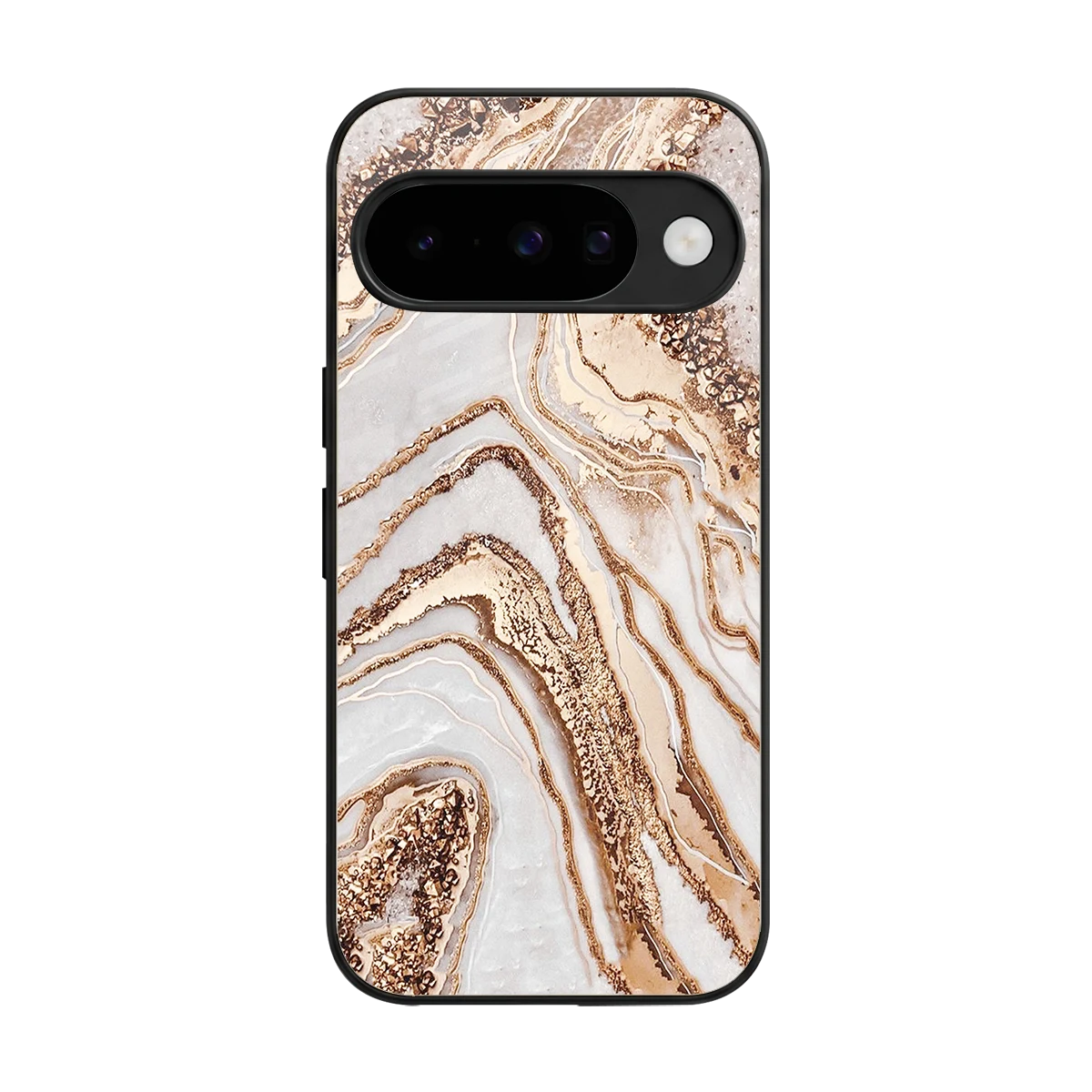 Luxe White back phone cover | glass case for google pixel 10