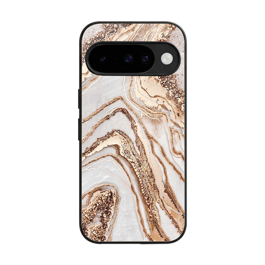 Luxe White back phone cover | glass case for google pixel 10