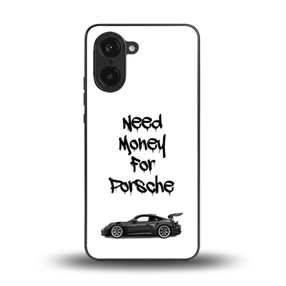 Luxury Hustle back phone cover | glass case for oneplus nord ce5 5g
