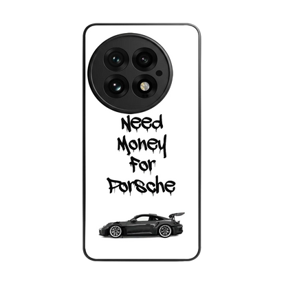 Luxury Hustle back phone cover | glass case for oneplus 13