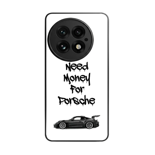 Luxury Hustle back phone cover | glass case for oneplus 13
