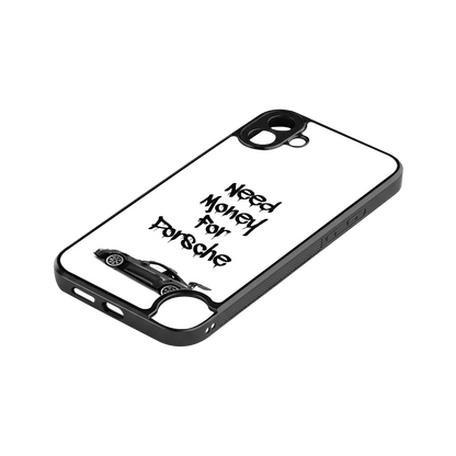 Luxury Hustle stylish phone case for cmf nothing phone 1 | glossy glass and slim fit